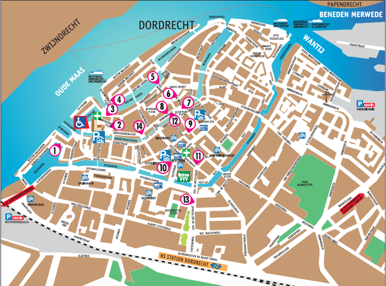 Plattegrond big rivers 2018