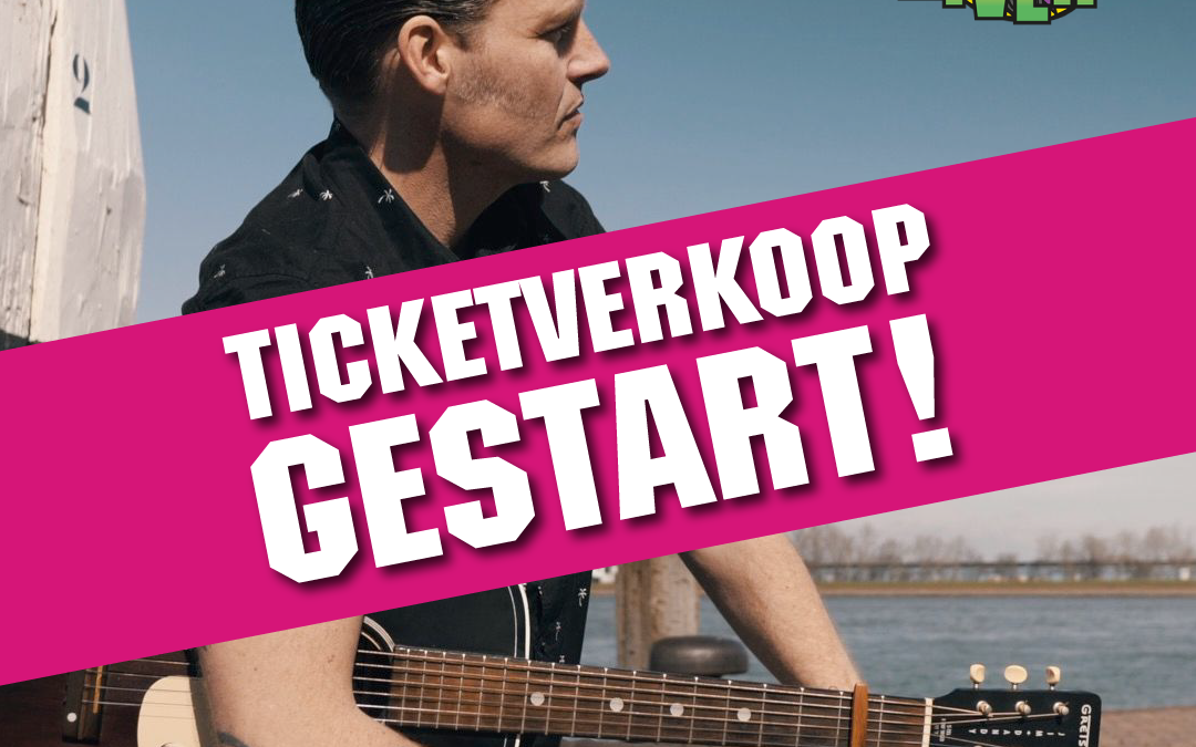 Ticketverkoop Back to the Rivers van start!