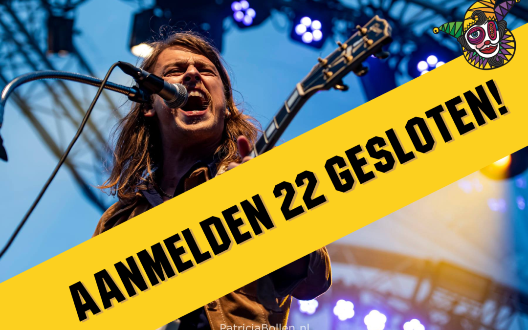 Aanmelden bands Big Rivers 2022 gesloten!